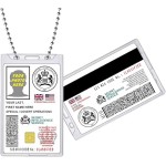 007 Secret Agent ID Badge