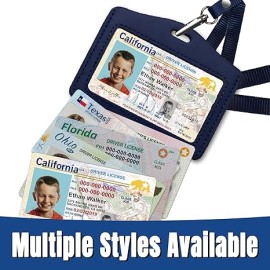 Personalized Fake ID Card for Prank with Photo & Info Gag Gift for Adults