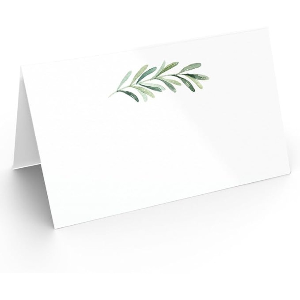 Printed Party Table Place Cards