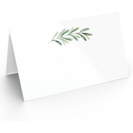 Printed Party Table Place Cards